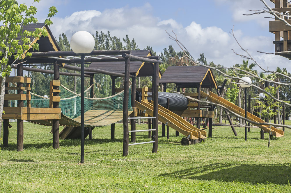 Tirolesa y juegos al aire libre en Chacra Don Andrés